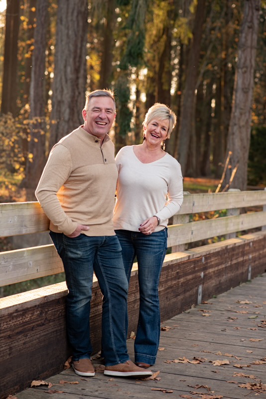 Paula and Wes Holt — your hosts